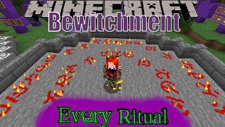 Minecraft Bewitchment Every Ritual 1165 [upl. by Aihppa]