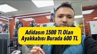 Sıfır Gümrük Malları  600 Liraya Adidas Aldık [upl. by Acceb]