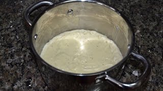 Cómo hacer salsa bechamel para croquetas [upl. by Ammamaria]