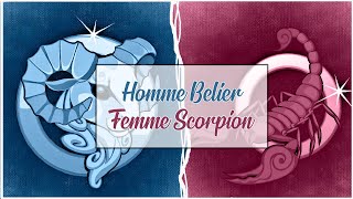 Homme Bélier ♈ Femme Scorpion ♏ Compatibilité Astrologique Amoureuse [upl. by Eward738]