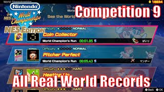 All World Record Speedrun compilation Nintendo World Championships Competition 9 [upl. by Coffeng]