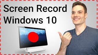 How to Screen Record on Windows 10 [upl. by Crispa]