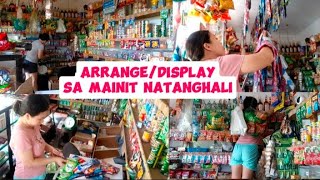 Display Arrange sa Mga Napamili  Mainit na Tanghali  Sarisari Store  August 7 2024 [upl. by Alleuqram]