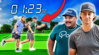 Fastest Golfer to Finish 3 Holes Wins [upl. by Abagail]