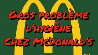 Problème d’hygiène McDonald’s mcdonalds probleme hygiene sale viral viralvideo viralshorts [upl. by Calen908]