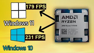 AMD is getting SCREWED by Microsoft  Windows 10 vs 11 Part 1 [upl. by Sanferd]