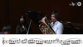 Zeibékikos 2nd movement of Euphonium Concerto by Philip Wilby [upl. by Auqeenwahs996]