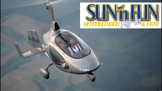 AutoGyro Cavalon at Sun N Fun Lakeland Florida Bob Snyder [upl. by Assirralc]