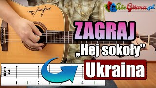 Ukraina quotHej sokołyquot  Gitara krok po kroku 1215  Poziom 1 [upl. by Gunthar]