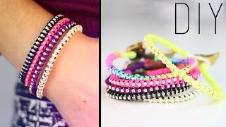 DIY  Rhinestone wrap bracelet  bracelet strass  friendship bracelet with english subtitles [upl. by Nivrad444]