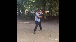 Playing Nunchaku at Anyer  Banten Indonesia [upl. by Trebornhoj911]