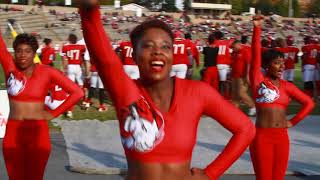 2017 WSSU Cheerleaders Homecoming Get Up [upl. by Aicatan]