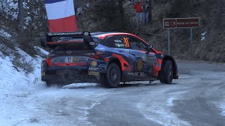 The Best Of Rallye Monte Carlo 2022  Loeb Ogier Neuville [upl. by Ermin]