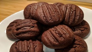 Chocolate Biscuits RecipeCocoa Biscuits RecipeBiscuits Recipe at home [upl. by Asp]