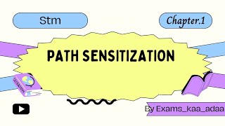 software testing methodologies stmpart2 topic 10 path sensitizationjntuhyderabad cse [upl. by Souza]