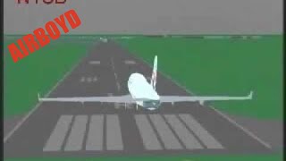 Runway Incursion Korean Air 36 amp Air China 9018 NTSB Animation [upl. by Nibur]