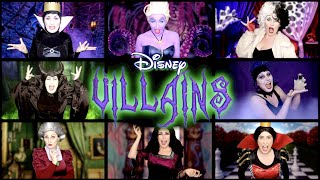 ULTIMATE DISNEY VILLAIN MEDLEY Im a Villain  Female Disney Parody [upl. by Shaine956]