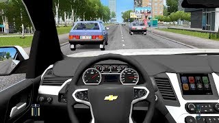 City Car Driving  Chevrolet Tahoe LTZ  Street Racing [upl. by Kantos]