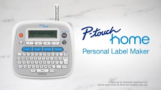 Ptouch Home Label Maker PTD202 – Imagine Your Home – Totally Organized [upl. by Zindman]