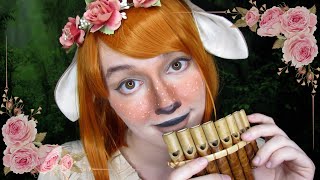 🌸ASMR FAUN COMFORTS YOU TO SLEEP ROLEPLAY🌸 Layered Sounds Nap at the End Nature Ambience [upl. by Ahsenet880]