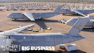 How The Worlds Largest Airplane Boneyard Stores 3100 Aircraft  Big Business [upl. by Grace]