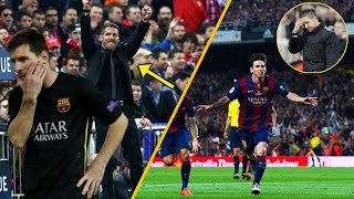 The Day Lionel Messi Took Revenge Diego Simeone and Destroyed Atletico Madrid [upl. by Retxed686]