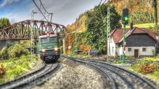 One of Germany’s most extraordinary HO Scale Model Railroad Layouts  8k Video Ultra HD [upl. by Hendrix]