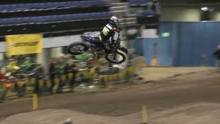 250 Pro Race 1 Arenacross  MXR Promotions Cedar Rapids IA Night 2 [upl. by Gunn]