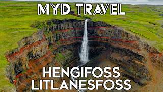 Hengifoss amp Litlanesfoss  Island  MYD Travel  Folge 82 4K [upl. by Castorina]