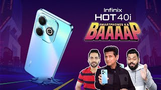 Infinix HOT 40i  16GB RAM 256GB ROM  8999  Loved by Tech Gurus  Sale from 21st Feb on Flipkart [upl. by Telford]