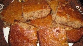 Gluten Free Low Glycemic Banana Walnut Bread Recipe [upl. by Epolulot]