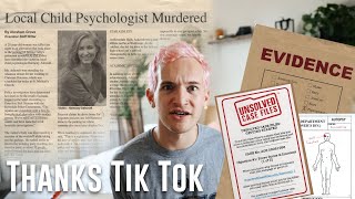 TIK TOK MADE ME BUY IT  Unsolved Case Files Game [upl. by Olenolin]