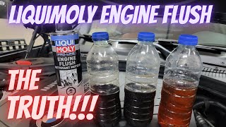 The truth about liqui moly engine flush my first oil change [upl. by Eelah586]