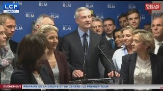 REPLAY  Bruno Le Maire apporte son soutien à François Fillon [upl. by Esiocnarf]