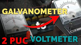 Conversion of galvanometer into voltmeter  Physics  2 puc practical examination  Kannada [upl. by Annasoh]