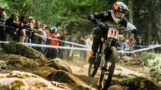 Downhill MTB Racing Highlights from Lourdes  UCI Mountain Bike World Cup 2017 [upl. by Asinla]