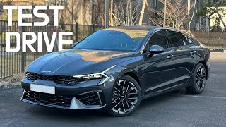 2025 Kia K5 Facelift Test drive amp review  This K5 over Hyundai Sonata [upl. by Adnarram593]