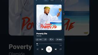 Olamide  Poverty Die lyricsafrobeat trending foryou rap lyrics artist [upl. by Mandelbaum]