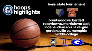 TSSAA Boys State Tournament highlights Day 1 [upl. by Bray]