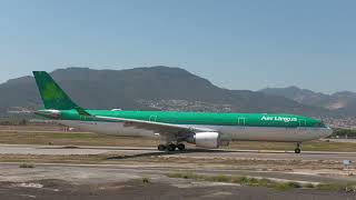 Aer Lingus Airbus A330 to Dublin Departure from Málaga Airport  16th of April 2024 [upl. by Ailey671]