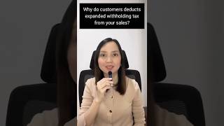 Why do customers deduct expanded withholding tax from your sales [upl. by Seilenna]