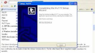 Installing Putty ssh client on Windows [upl. by Ydnys]