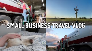 SMALL BUSINESS TRAVEL VLOG  driving across Montana custom vinyl decal a rollercoaster of emotions [upl. by Joris]