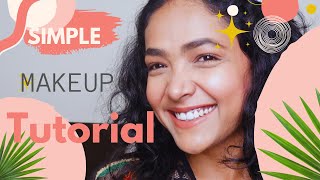 SIMPLE MAKEUP TUTORIAL ANUPAMA ANANDKUMAR makeup simplemakeup anupama [upl. by Jorge]