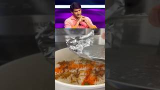 biryani 🥘 hyderabadibiryani shorts maheshbabu jrntr tharak food biryanirecipe trendingshort [upl. by Corsetti]