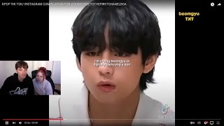 KPOP TIKTOK COMPILATIONS  REACTION [upl. by Siocnarf]