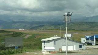 AVIANCA FOKKER 100 DESPEGUE PASTO DESDE SKPS TWR [upl. by Lyrahc722]