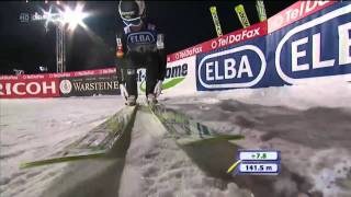 Jernej Damjan 29012011 Willingen 1415m ORF HD [upl. by Atirabrab]