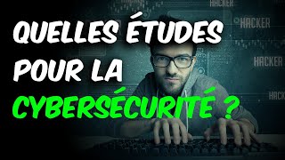 Quelles études pour travailler dans la cybersécurité  🤔 [upl. by Christmann]