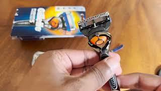 Gillette Fusion 5 ProGlide Razor Unboxing [upl. by Naerb245]